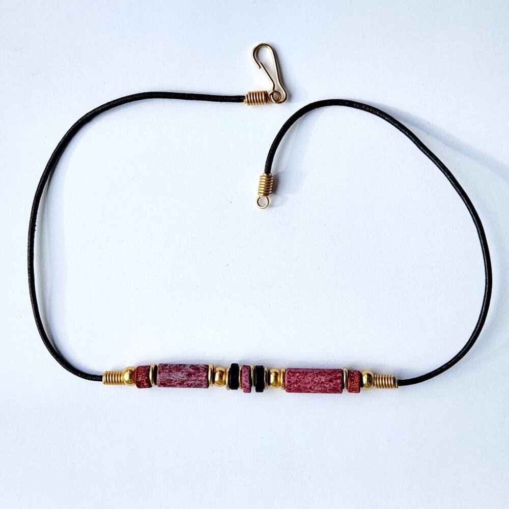 Vintage Choker Beaded Necklace